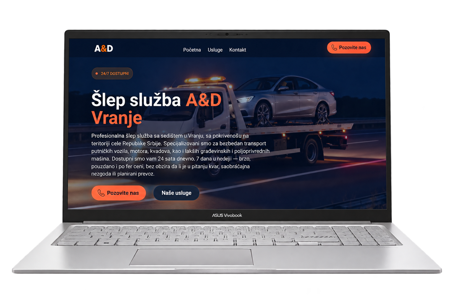 Šlep služba A&D Vranje